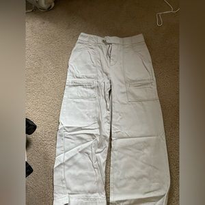 Anthropologie pants cream size 4